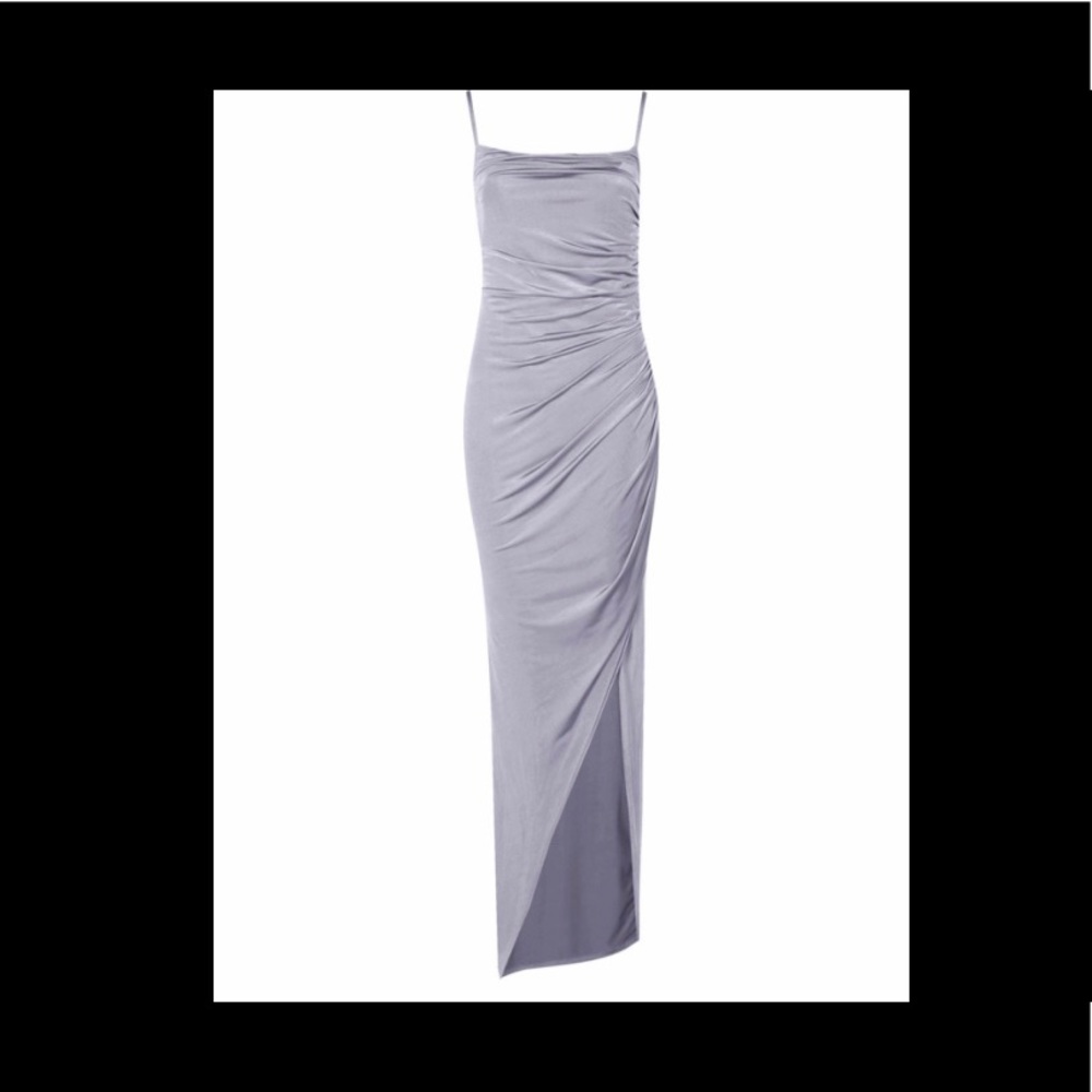 Strappy wrap maxi dress